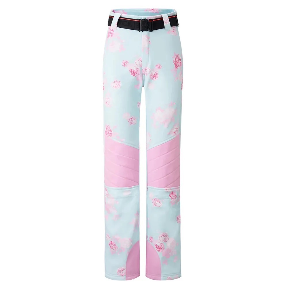 LoveShackFancy X Bogner Full Ski Outfit Coat Pants Blue Pink S - Picture 4 of 11